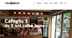 Desktop Screenshot of cafegiu.ro